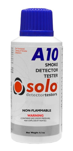 Tester Solo-a10 Aerosol De Humo Ecológico No Inflamable