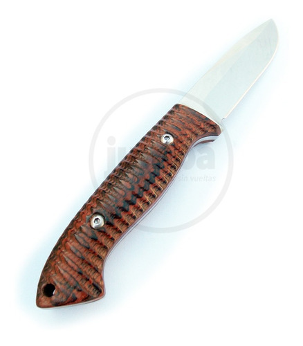 Cuchillo Especial Asado 22cm Mango Madera Hoja Entera