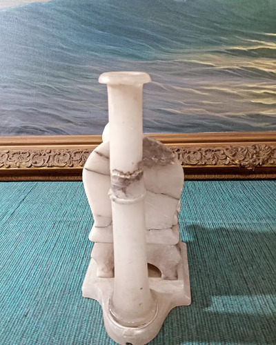 Antigua Escultura De Alabastro (Usado)