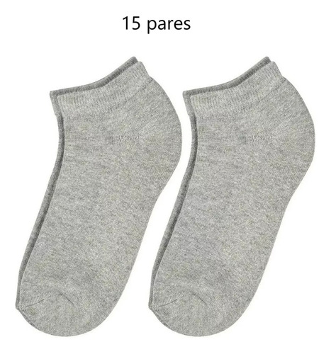 15 Pares Calcetines Tin Corto Unisex Algodon Antisudor