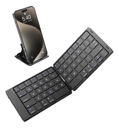 Teclado Plegable Bluetooth Teclado Inalámbrico Portátil