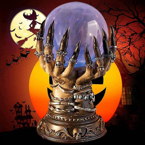Bola De Cristal De Halloween Bruja Bola De Cristal Celestial