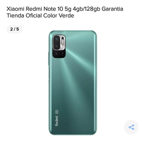 Celular Xiaomi Redmi Note 10 5g 128gb