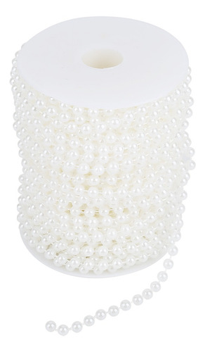 Perlas De Alambre Perla 25m/rollo Molienda Guirnalda Cadena