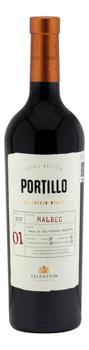 Pack De 6 Vino Tinto Portillo Malbec 750 Ml