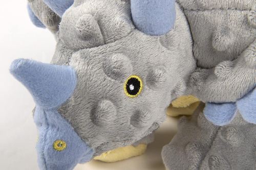 Juguete De Peluche Para Perros Godog Dinos Frills Squeaky...