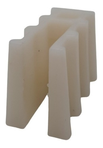 Imagen 4 de 8 de Soporte Plástico Para Chapa Trapezoidal X 100 Unidades