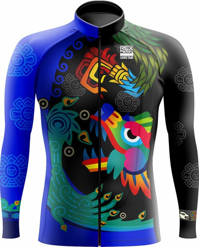 Ropa De Ciclismo Jersey Maillot Rex Factory Manga Larga 541