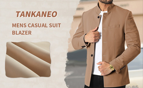 Chaquetas Tipo Blazer Casual Para Hombre, Abrigos De Negocio