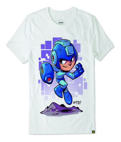 Camiseta Up Mega Man - Games Antigos