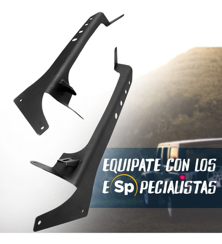 Imagen 5 de 6 de Diadema Bracket Para Barra Led Jeep Jl Wrangler 2019/2020