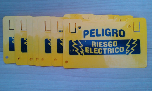 Imagen 2 de 2 de Aviso De Peligro Alto Voltaje Para Cerco Eléctrico