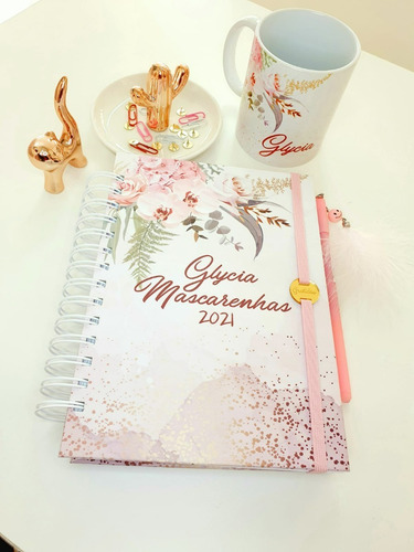 Agenda Personalizada 2023 + Caneca Presente, Top