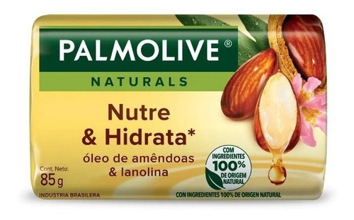 Imagem 1 de 3 de Sabonete Palmolive Naturals Nutre E Hidrata 85g