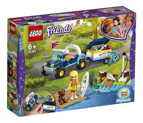 Lego Friends Buggy Y Remolque De Stephanie 41364