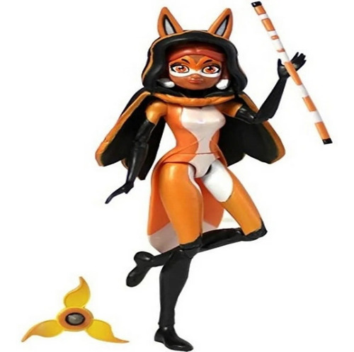 Imagen 2 de 7 de Miraculous Figura-rena Rouge 13 Cm Con Accesorios Colección