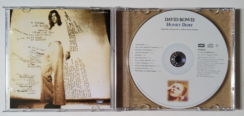 Cd David Bowie - Hunky Dory (imp.) 24 Bit / Remastered (Usado)