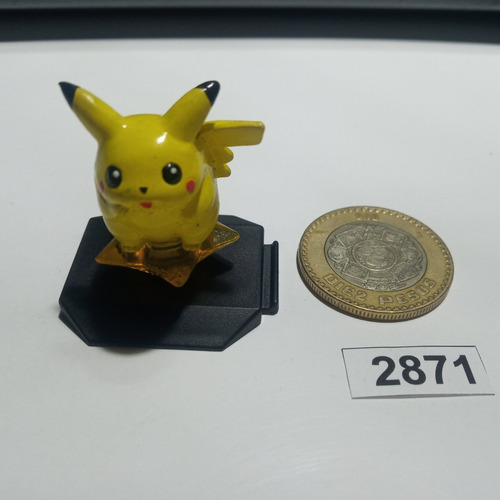 *** 2871. Pokemon Pikachu Mini ** Bandai Pokechay