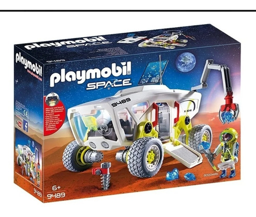 Figura Armable Playmobil Space Vehículo De Reconocimiento +3 Cantidad de piezas 16