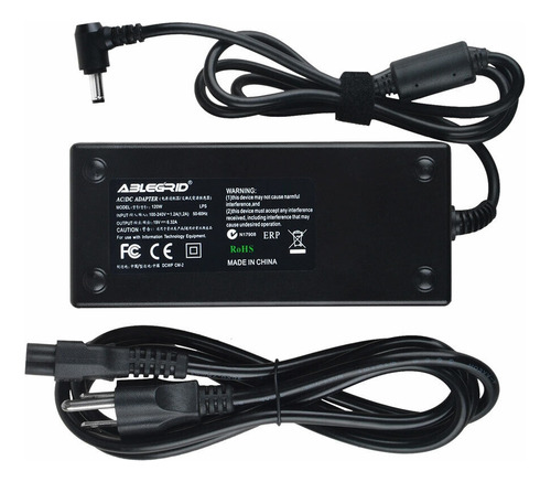 19v 6.32a Ac Dc Adapter For Samsung Ativ One 7 Dp700a3d- Jjh