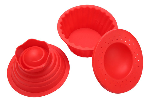 Molde Para Tartas, Juego De 3 Moldes De Silicona Aptos Para