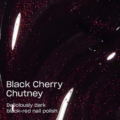 Esmalte De Uñas Opi Black Cherry Chutney Dark Red Pearl Vega