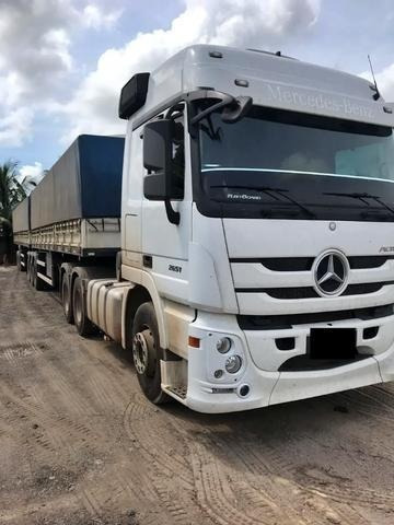 Mb 2651 Ano 17/18 Actros Com Rodotrem Ano 2018