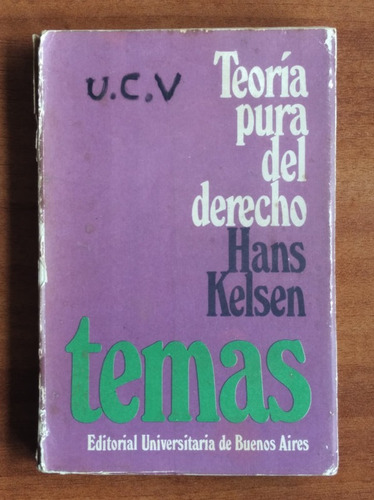 Teoria Pura Del Derecho / Hans Kelsen