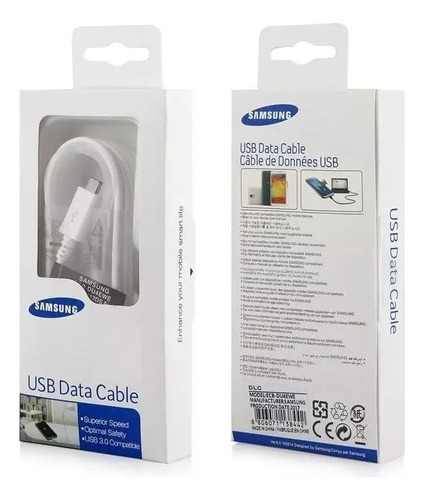 Cable Original Samsung S7 S6 A7 Note 5 Carga Rapida
