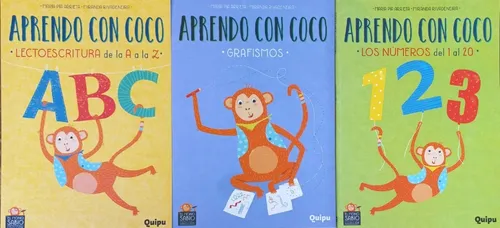 X3 Aprendo Con Coco Lectoescritura Grafismos Numeros Quipu
