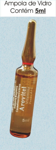 Imagem 2 de 2 de Arovitel Vitamína A + E Capilar 5ml Caixa C/ 36un