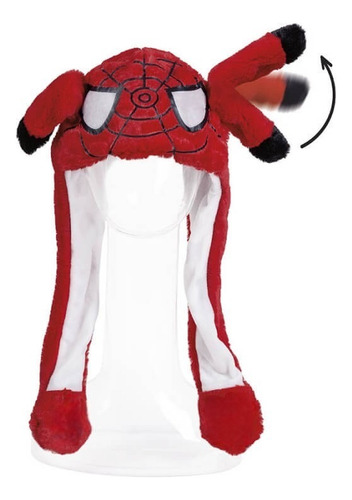 Imagen 2 de 8 de Gorro Peluche Levanta Mueve Orejas Unicornio Animales Tiktok