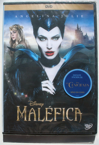 Dvd - Malefica - Angelina Jolie - Cerrada