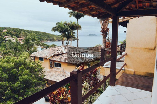 Imagem 2 de 12 de Casa C/ Vista Mar À Venda, 107 M² Por R$ 1.100.000 - João Fernandes - Armação Dos Búzios/rj - Ca1121