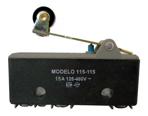 Imagen 1 de 3 de Microinterruptor Básico Con Botón Arrow Hart 15 A