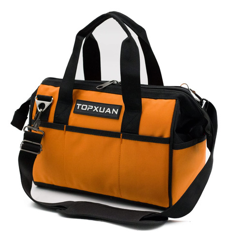 Topxuan Bolsa De Herramientas Naranja De 16 Pulgadas, Imperm