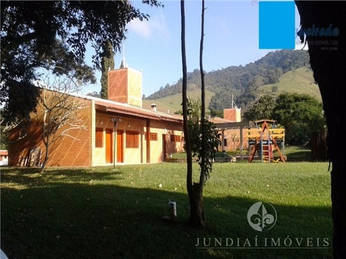 Belíssima Chácara De Alto Padrão, Serra Do Japi, Sta. Clara Em Jundiaí, 40 Mil M², Lazer Completo, Haras, Asfalto Na Porta. - Ch00081 - 3367061