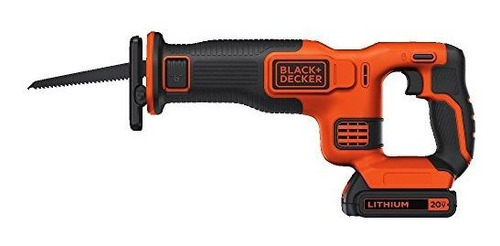 Black + Decker 20v Max Kit De Sierra Recíproca Inalámbrica (