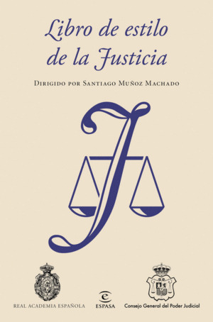 Libro Libro De Estilo De La Justicia