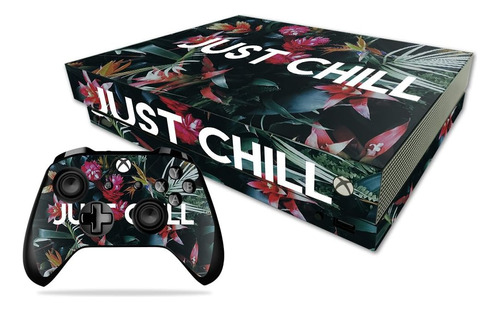 Skin Compatible Con Xbox One X - Just Chill