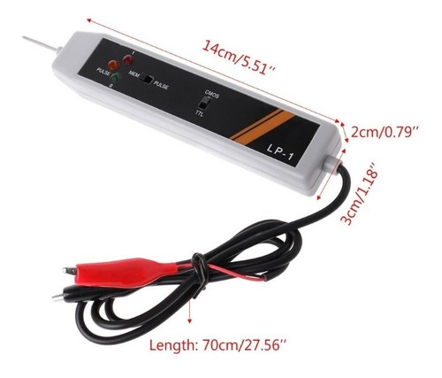 Sonda Lógica Lp-1 / Digital Logic Probe Para Testes Em Ci