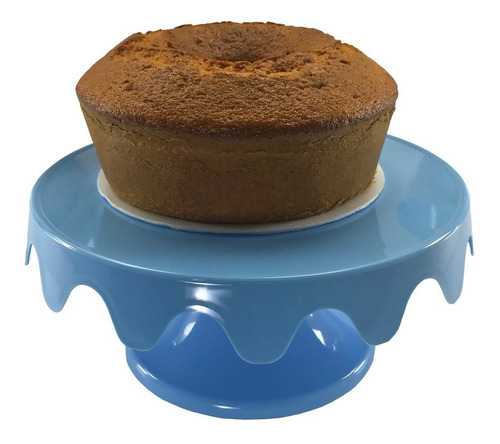Kit 4 Boleiras 28 X 12 Cm Com Pé Desmontável Várias Cores