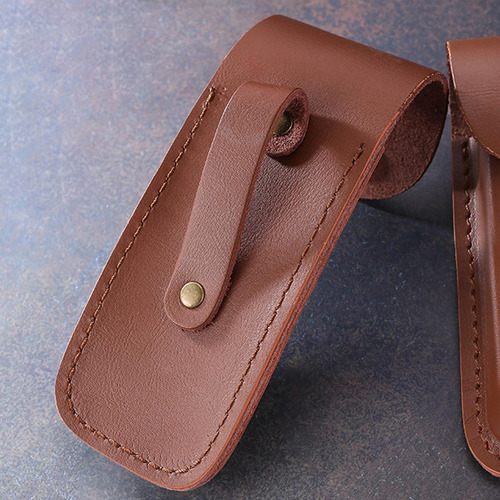 2 Funda Para Bolsa De Cuchillo, Funda De Cuero, Funda