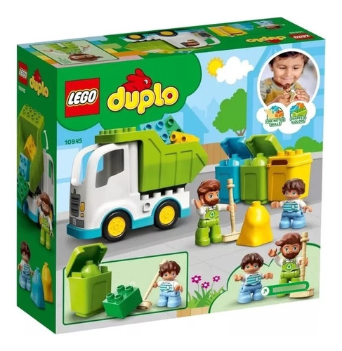 Lego Duplo - Camión De Residuos Y Reciclaje - 10945