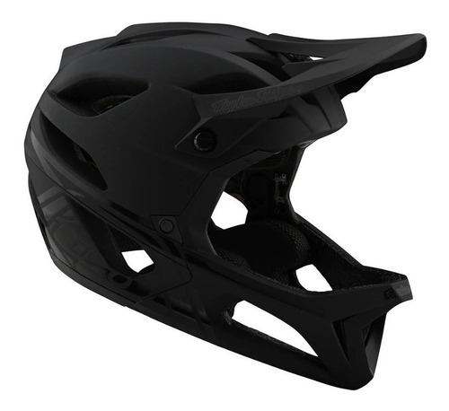 Casco Para Mtb Fullface Troy Lee Stage Mips Helmet Stealth B
