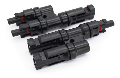 Imagem 5 de 7 de Conector Mc4 Tipo Y 2 Para 1 Paralelo Energia Solar Par 40a