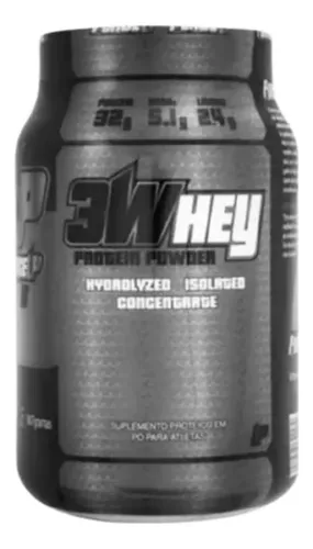 Whey Protein 3W Force Up Sabor Chocolate 907g Isolado Concentrado