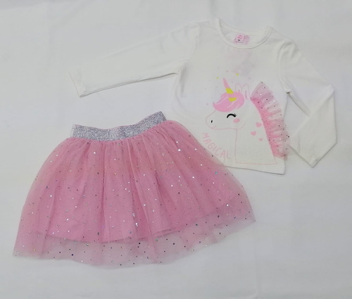 Conjunto Invierno Falda Niña Yimai 2322 #2-6 Años R