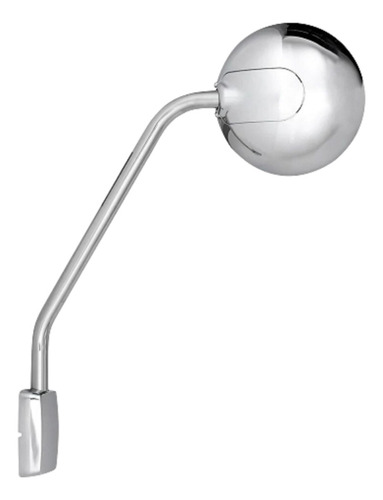 Espejo De Cofre Cromado Brazo Curvo Kw T680 13-20 Izq