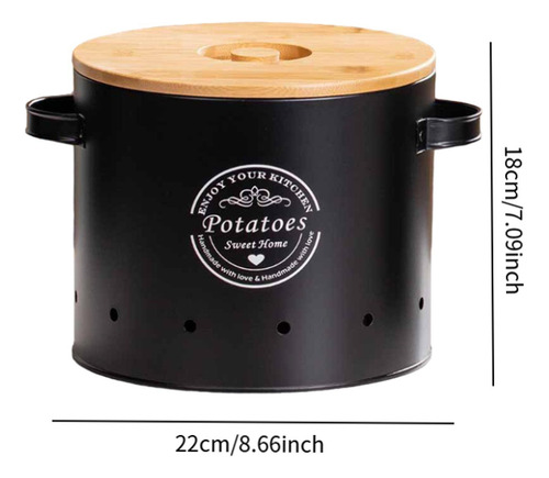 Recipiente Para Preservar Vegetales Frescos, Moderno Papas